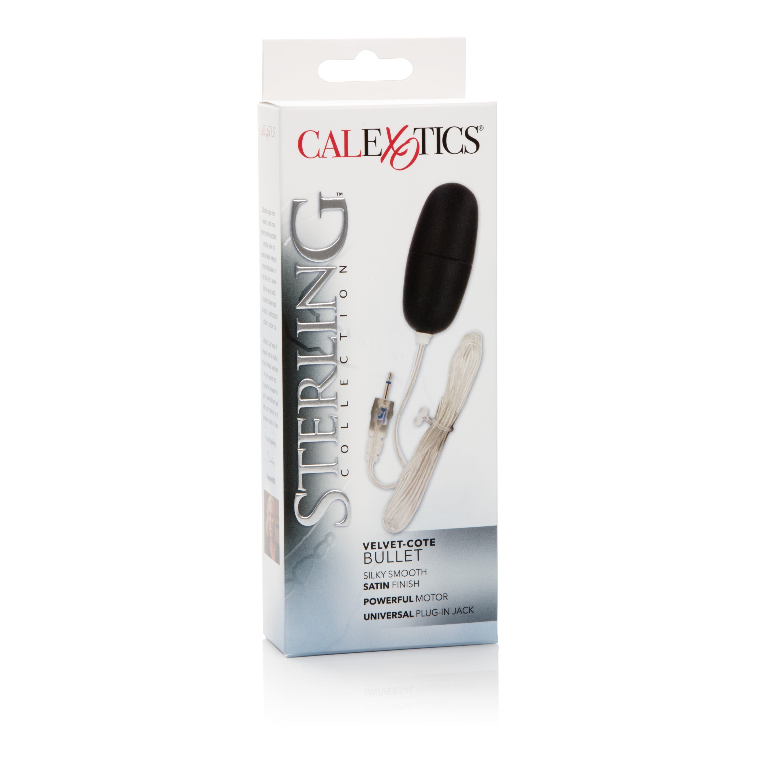 Sterling Collection Velvet-Cote Bullet Vibrator for Women BULLETS & EGGS