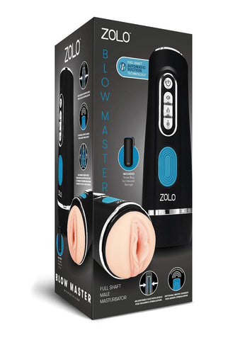 Zolo Blow Master Male Masturbator with Adjustable Suction Strokers - Manual