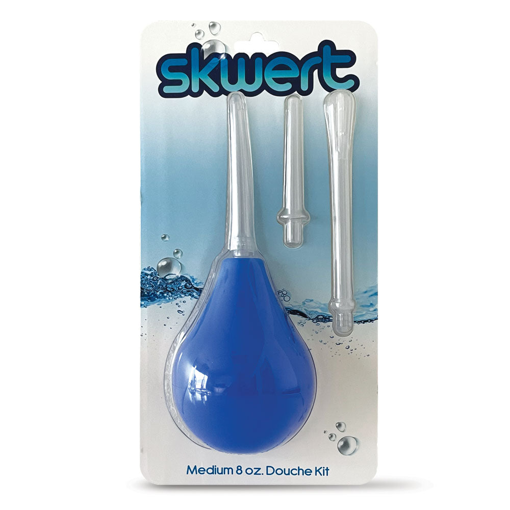 Skwert 4 Piece 8 Ounce Douche Medium Set for Personal Hygiene Douches