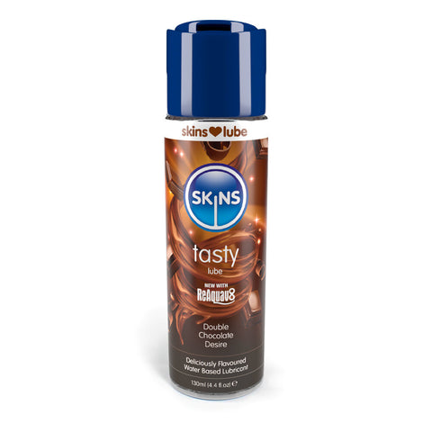 Skins Double Chocolate Desire (130ml) – Water-Based Lubricant > Lube > Flavoured