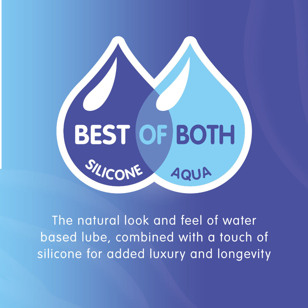 Skins Fusion Hybrid Silicone and Water-Based Lubricant 130ml Bottle > Lube > Hybrid