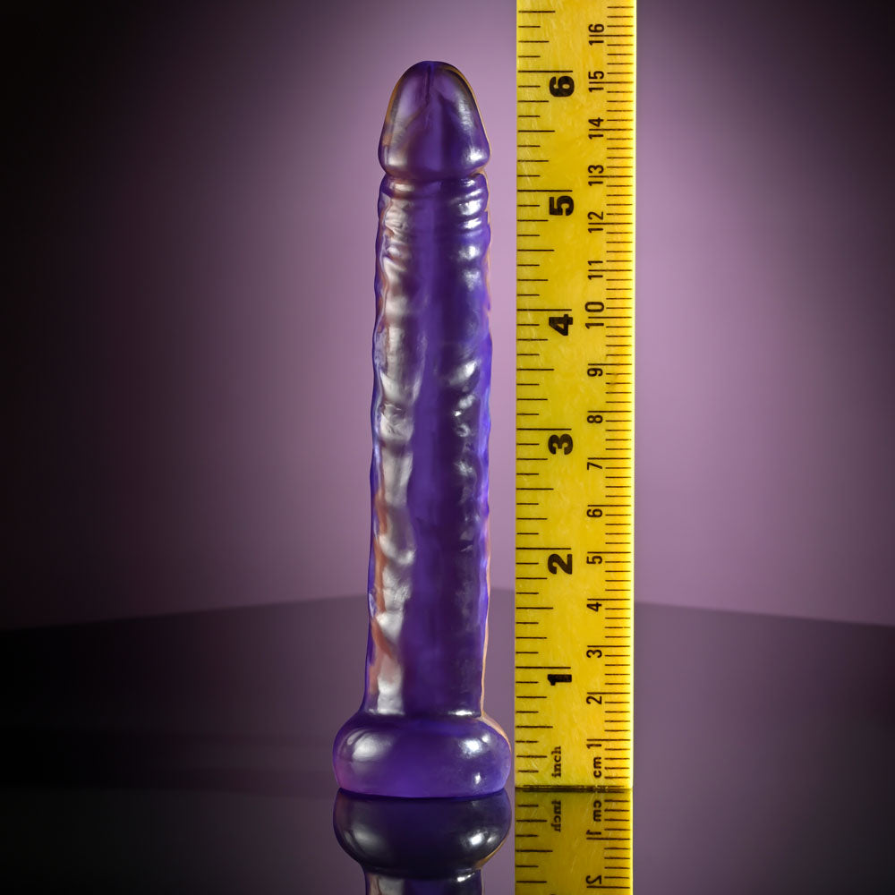 Selopa SLIMPLICITY Realistic 15.7cm Flexible Dildo in Purple Dildos & Dongs