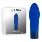 Selopa Cobalt Cutie - 4 Inch Silicone Bullet Vibrator Blue > Vibrators > Mini Vibrators