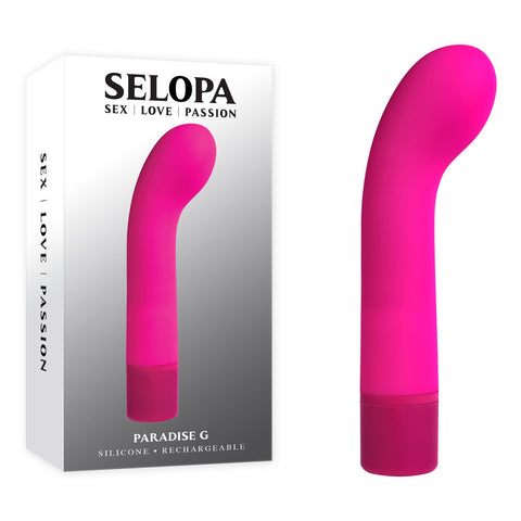 Selopa PARADISE G Multi-Speed Vibe 12.7cm Waterproof Pink VIBRATORS