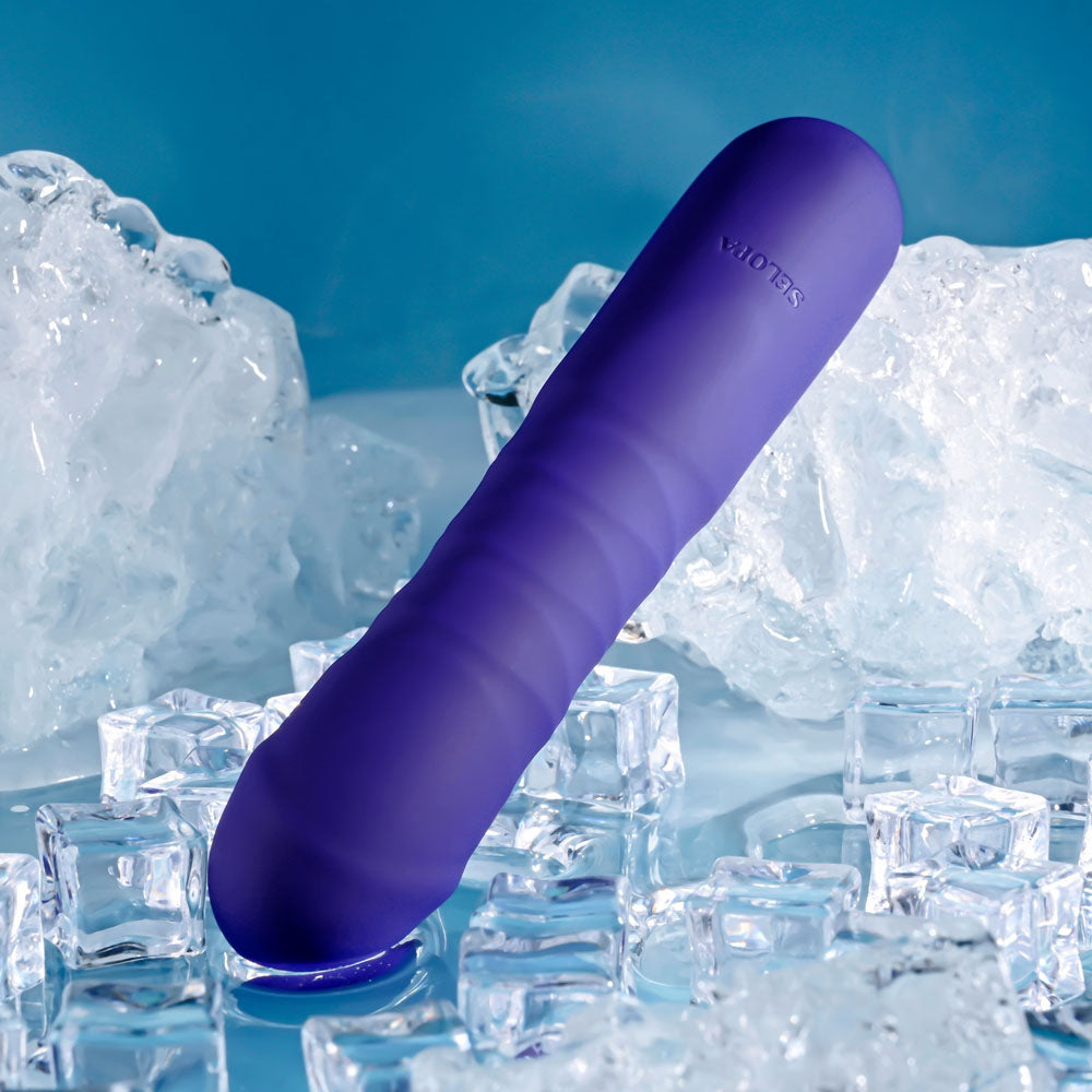 Selopa Ambition - 17 cm Usb Rechargeable Thrusting Vibrator Vibrators