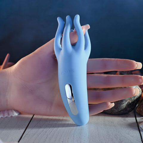 Selopa Tentacle Tickler USB Rechargeable Vibrating Stimulator Purple STIMULATORS