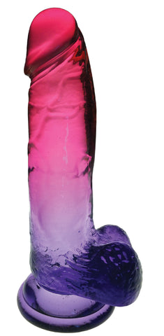 Shades 8 Inch Jelly TPR Dong Plum 20.3 cm Adult Sex Toy DONGS