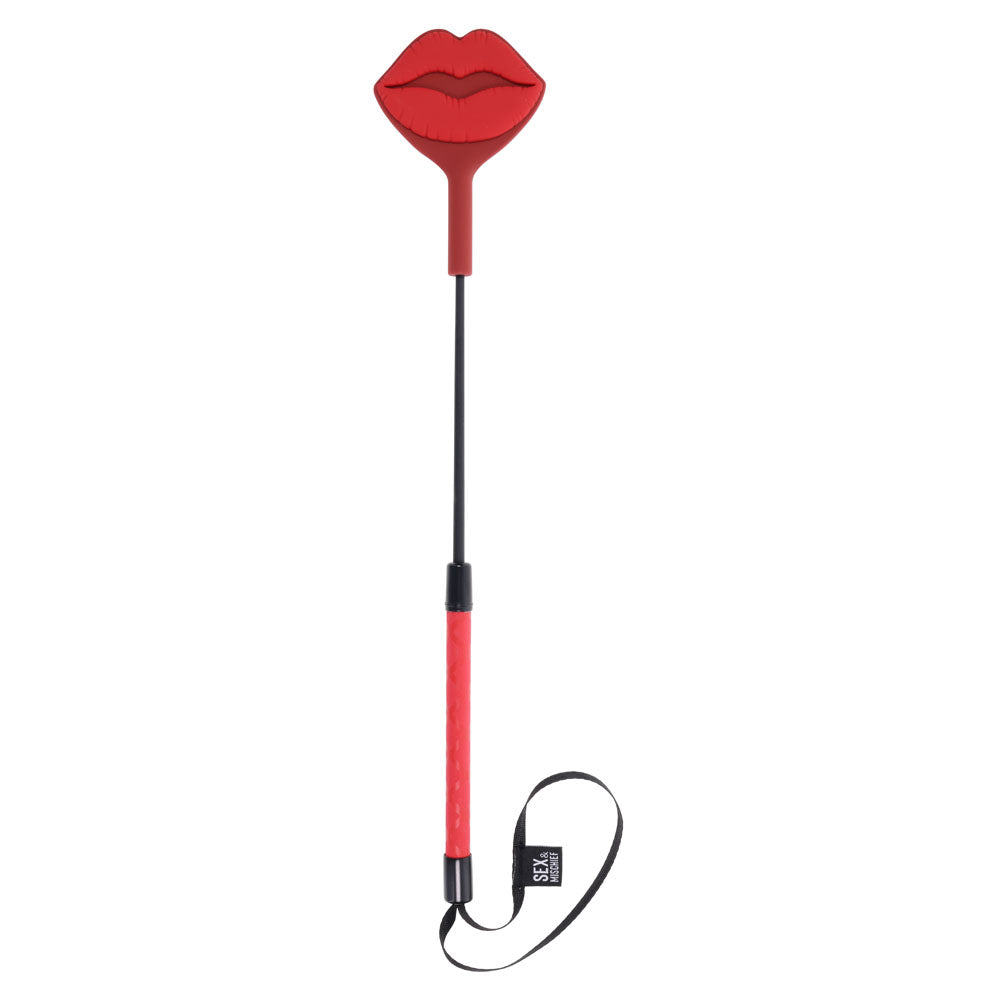 S&M Exs and Ohs Kiss Crop Silicone Tipped Crop Whip > Bondage Gear > Crops