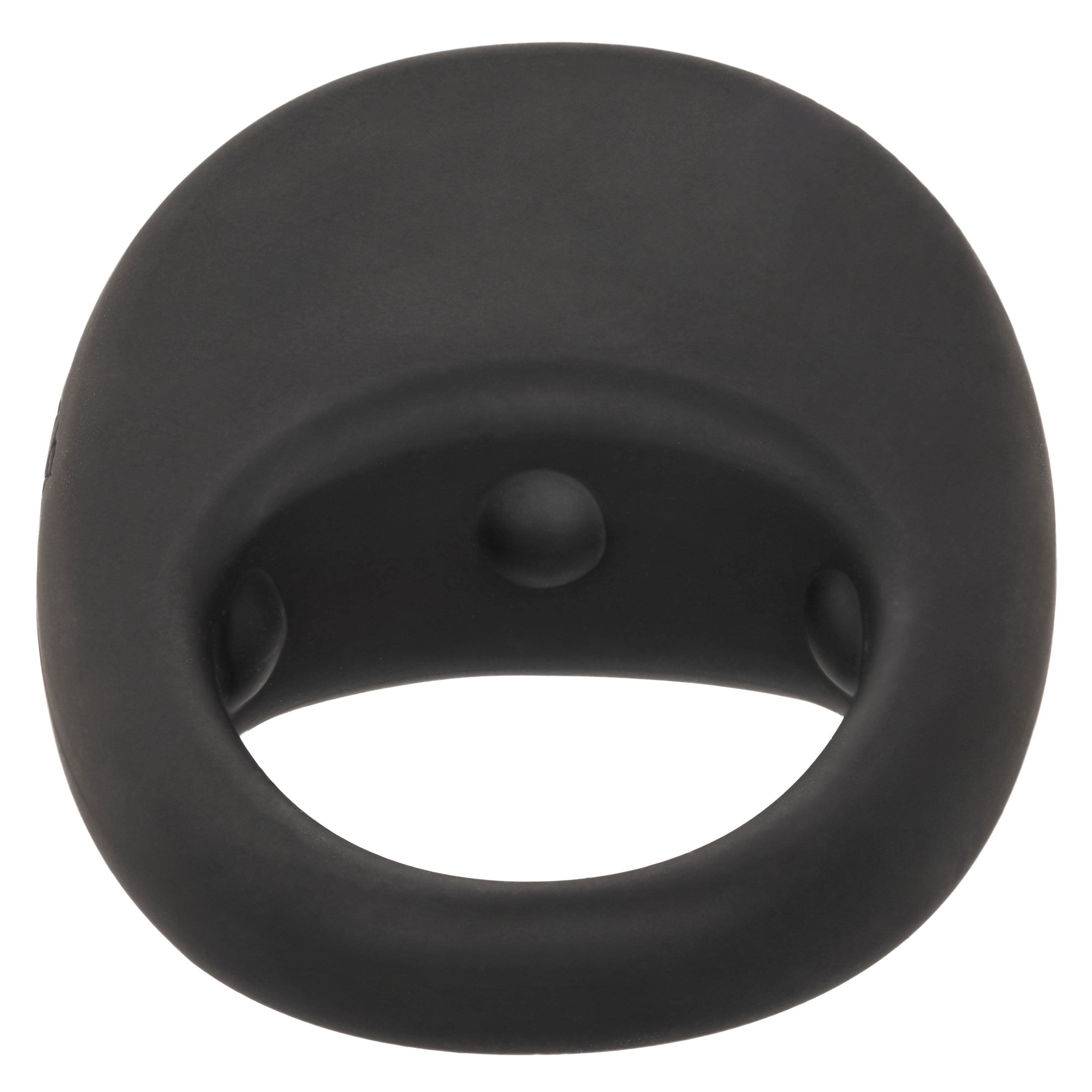 CalExotics Silicone Rechargeable Pleasure Ring Black with 12 Intense Vibration Functions Waterproof Cock Rings Vibrating