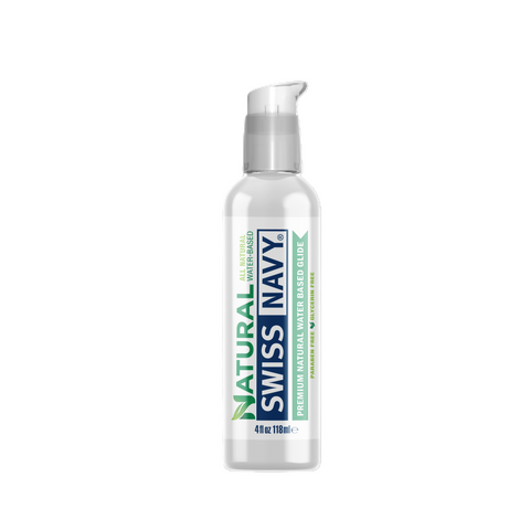 Swiss Navy Natural Premium Water-Based Lubricant 4oz 118ml Default Title Water Based Lube