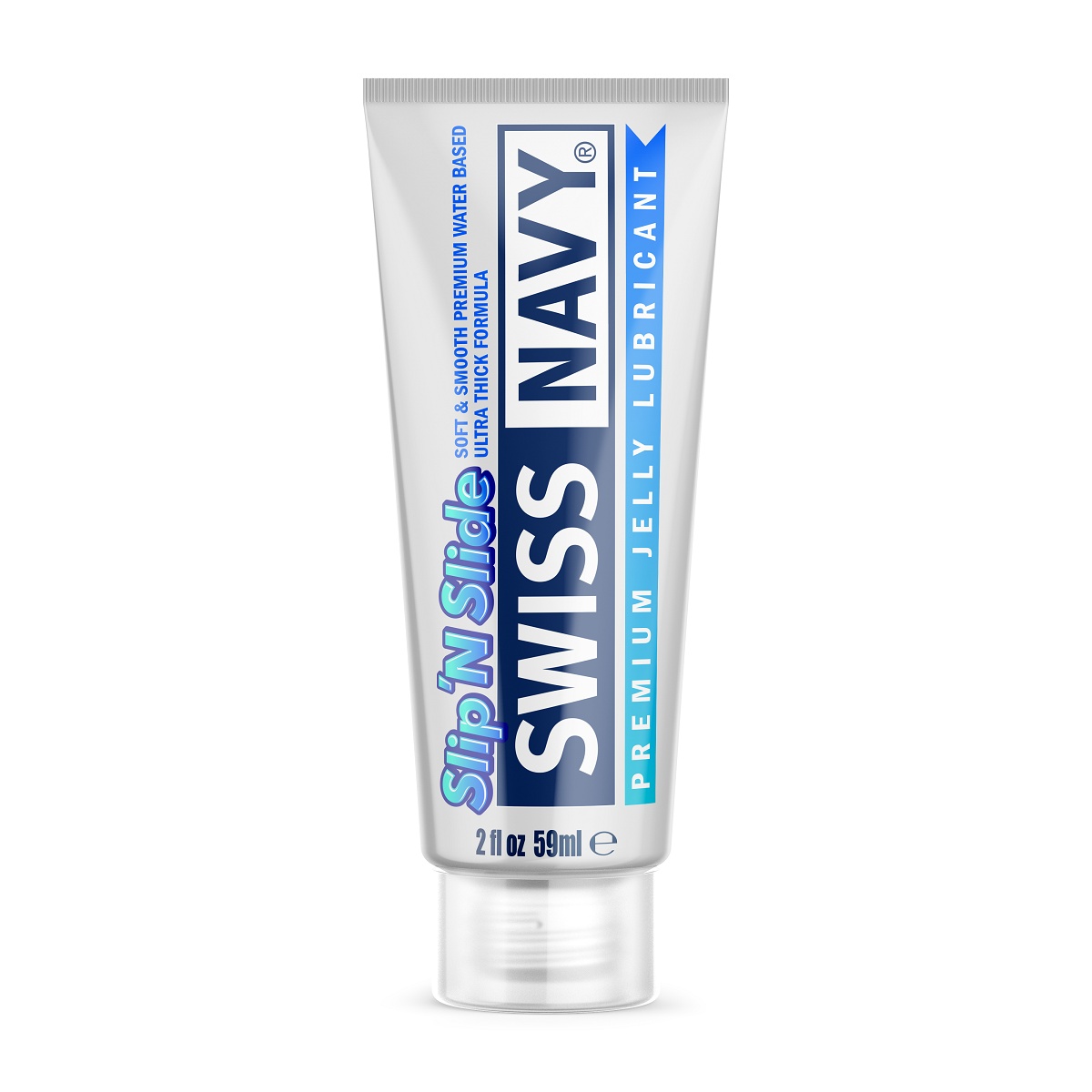 Swiss Navy Slip N Slide Premium Jelly Lubricant 2 fl. oz 59 ml Default Title Lubricants, Creams & Glides