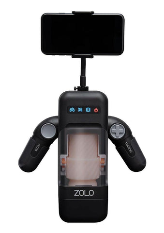 Zolo Blowstation Male Masturbator for Enhanced Pleasure and Satisfaction Black Strokers - Auto