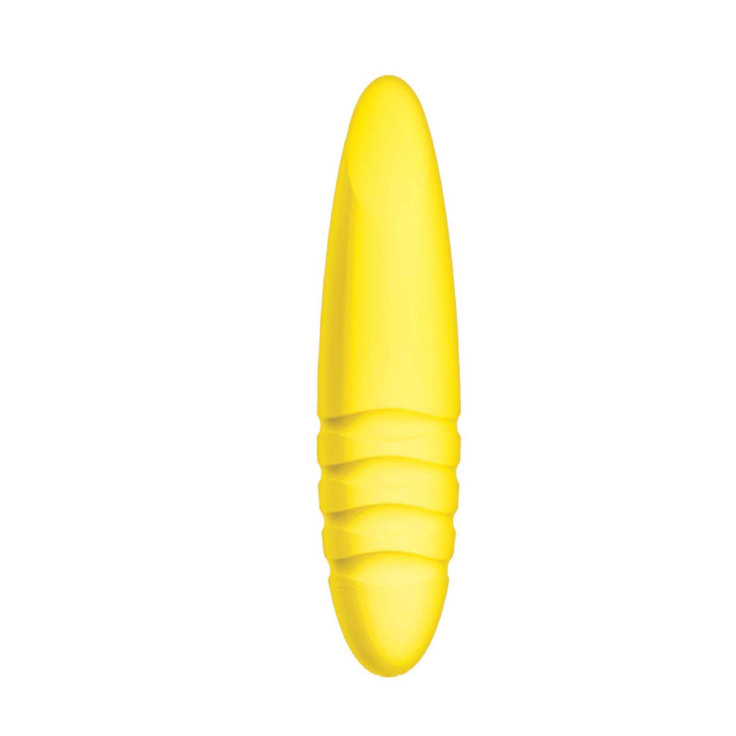 Nasstoys Mellow Yellow (Yellow) – Compact Silicone Bullet Vibrator BULLETS