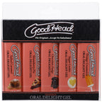 GoodHead Oral Delight Gel Desserts 5 Pack – Edible Foreplay Gel Enhancer Default Title > Lube > Oral Gels & Sprays