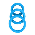 Ram Ultra Black Silicone Cock Ring Set > Cock Ring > Sets