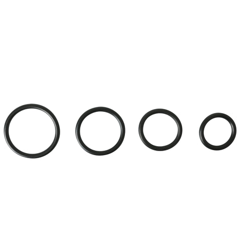 SPORTSHEETS Rubber O-Ring 4 Pack COCK RING Set