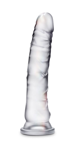 Blush B Yours Diamond Glisten Realistic Clear Dildo With Suction DONGS