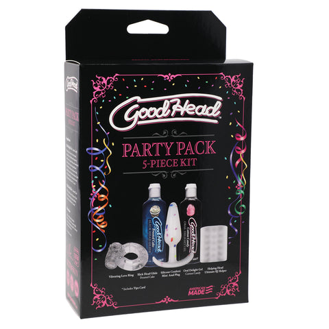Goodhead Party Pack 5 Piece Oral and Anal Pleasure Kit ANAL TOYS