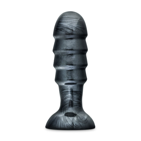 Jet Bruiser Carbon Metallic Black Pro-Sized Anal Plug Toy Butt Plugs