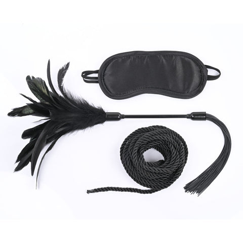Sex and Mischief Shadow Tie and Tickle Kit > Bondage Gear > Restraints