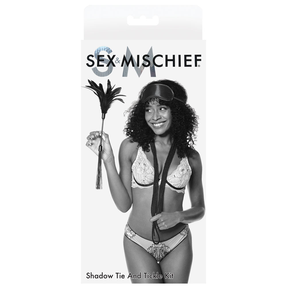Sex and Mischief Shadow Tie and Tickle Kit > Bondage Gear > Restraints