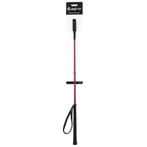 Sex and Mischief Enchanted Crop Impact Toy for Sensual Play Red Whips & Paddles
