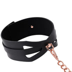 Sex and Mischief Brat Collar and Leash – Rose Gold Chain Restraint Set > Bondage Gear > Collars & Leashes