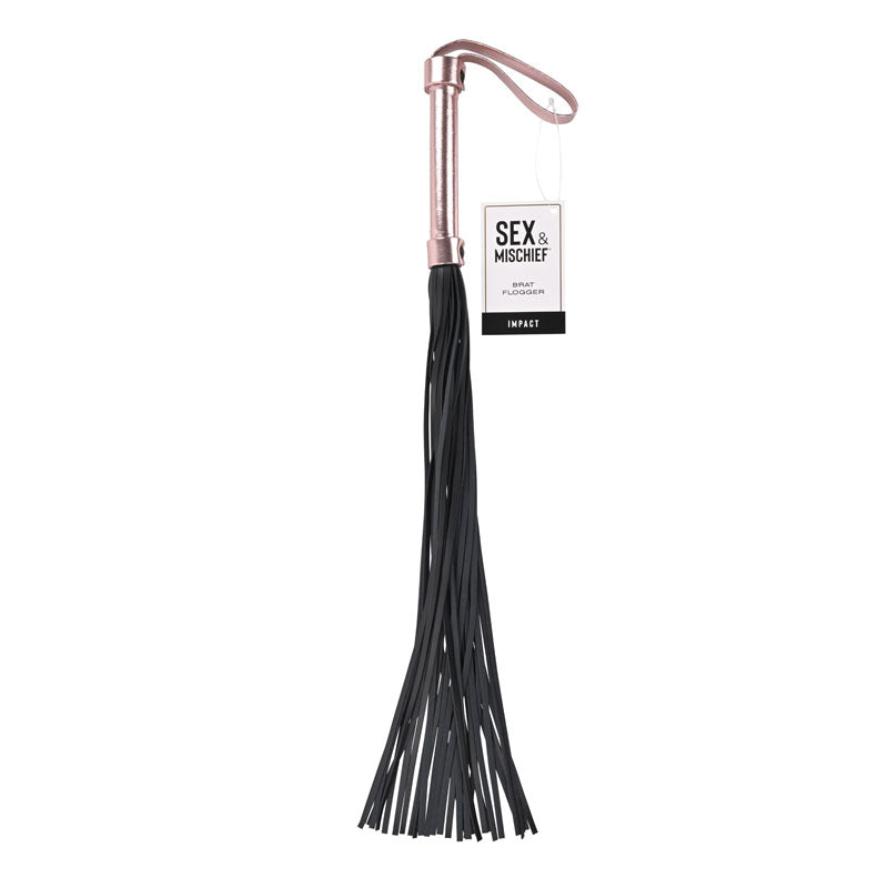 Sex & Mischief Brat Flogger with 30 Falls, 10.1 cm Length > Bondage Gear > Whips & Floggers