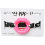 Sex & Mischief Silicone Lips Mouth Gag with 63.5 cm Strap Mouth Gag > Bondage Gear > Gags and Bits