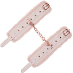 Sex and Mischief Peaches and Cream Fur Handcuffs > Bondage Gear > Restraints