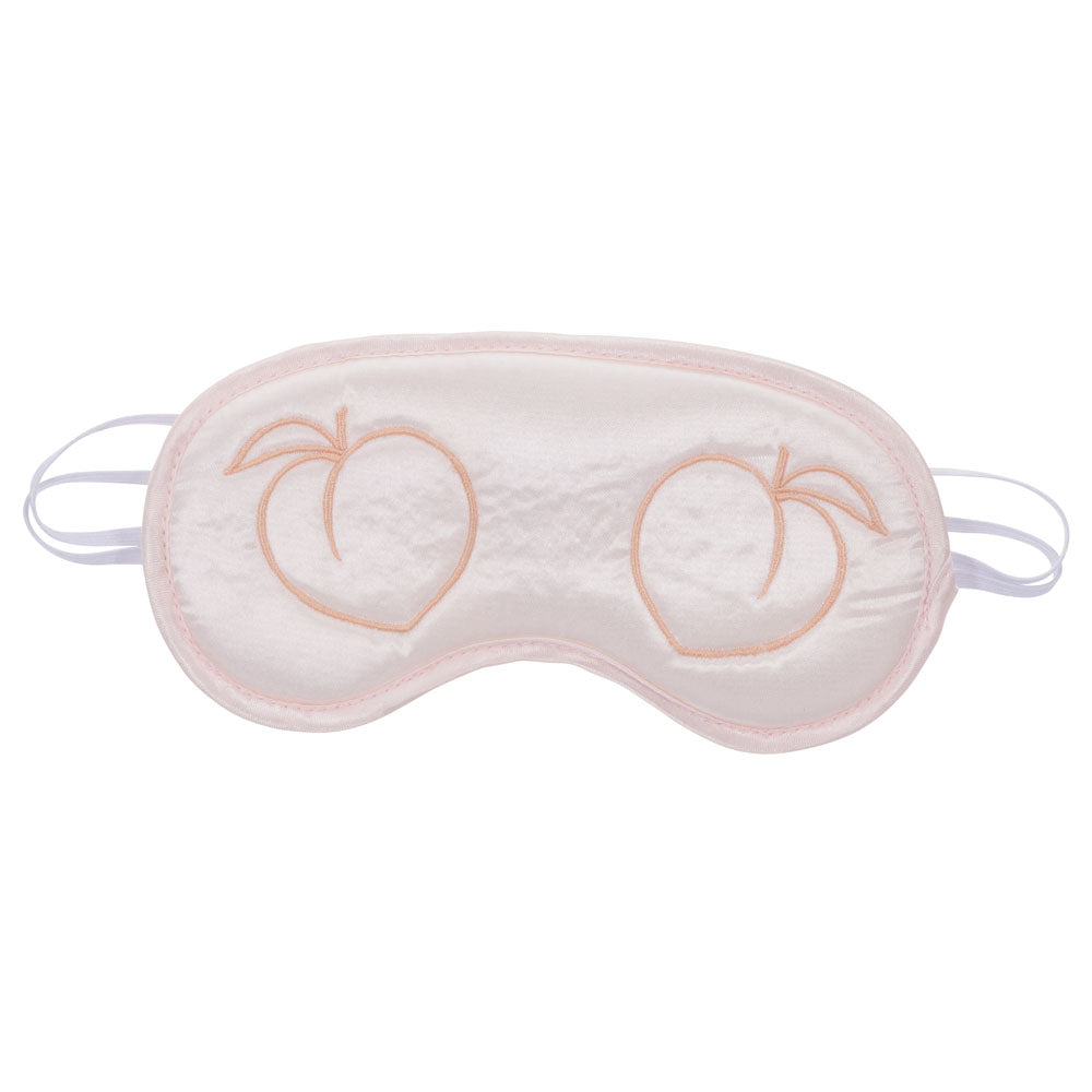 Sex and Mischief Peaches and Cream Blindfold Peach Eyemask Blindfold