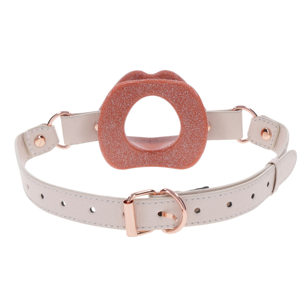 Sex and Mischief Peaches n CreaMe Silicone Lips > Bondage Gear > Gags and Bits