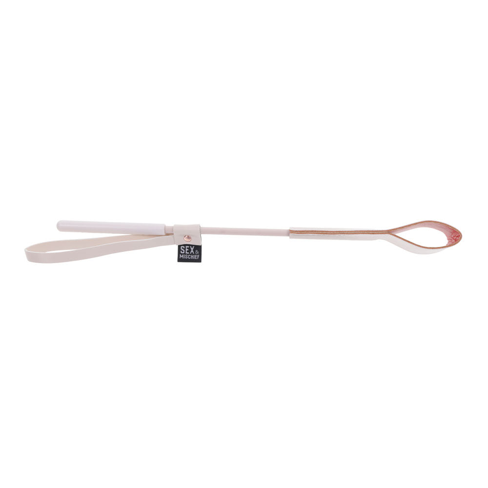 Sex and Mischief Peaches N Cream Riding Crop Whips & Paddles