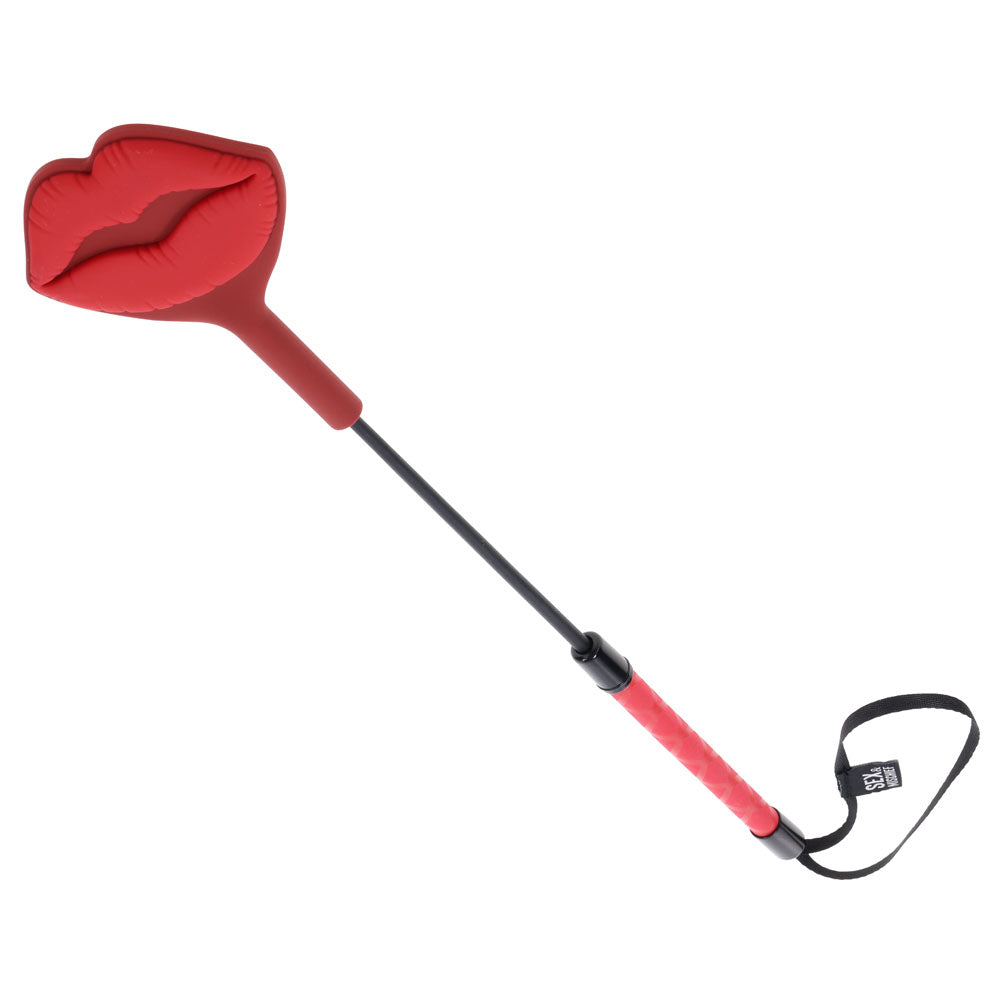 S&M Exs and Ohs Kiss Crop Silicone Tipped Crop Whip > Bondage Gear > Crops