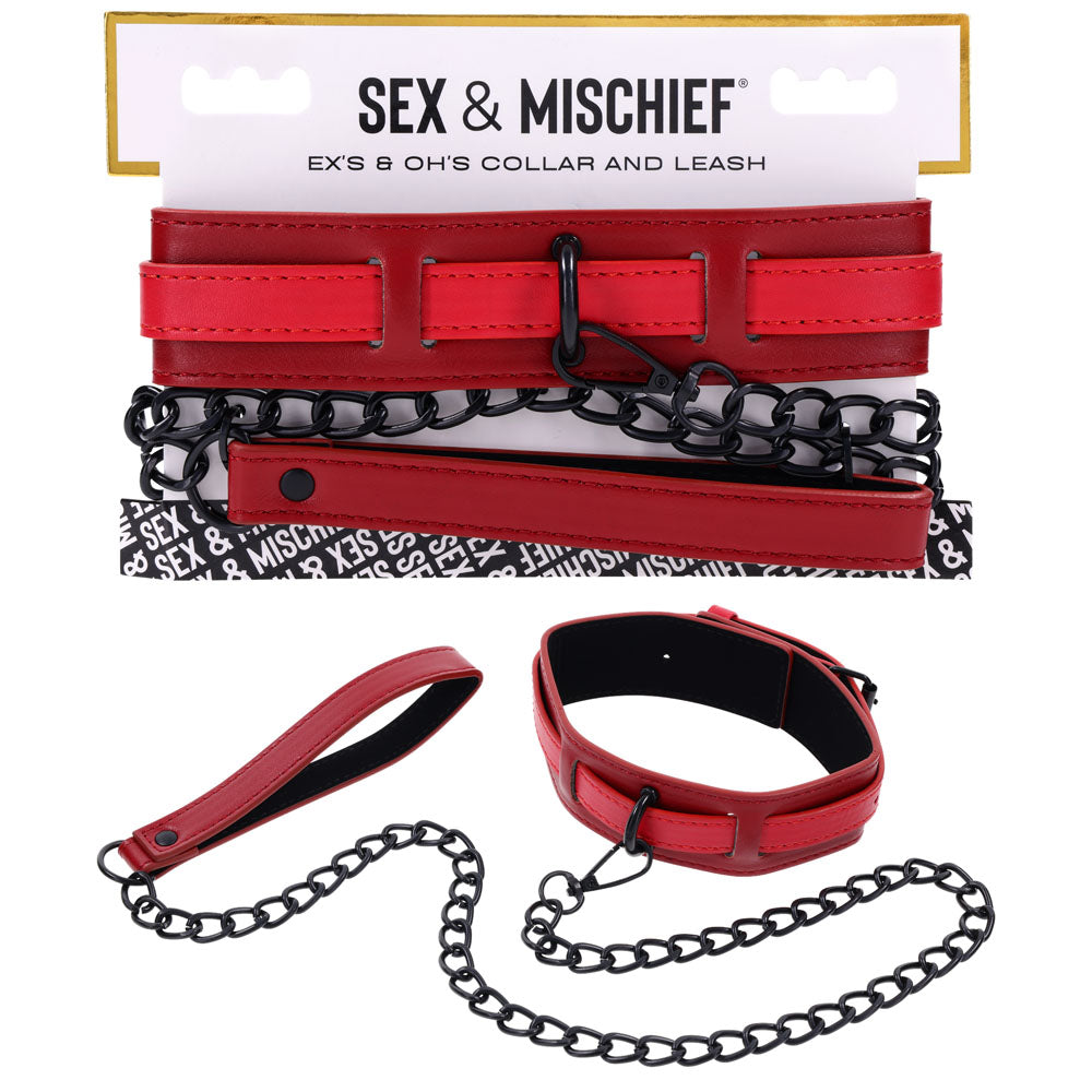 Sm Exs and Ohs Collar and Leash Neck Restraint > Bondage Gear > Collars & Leashes