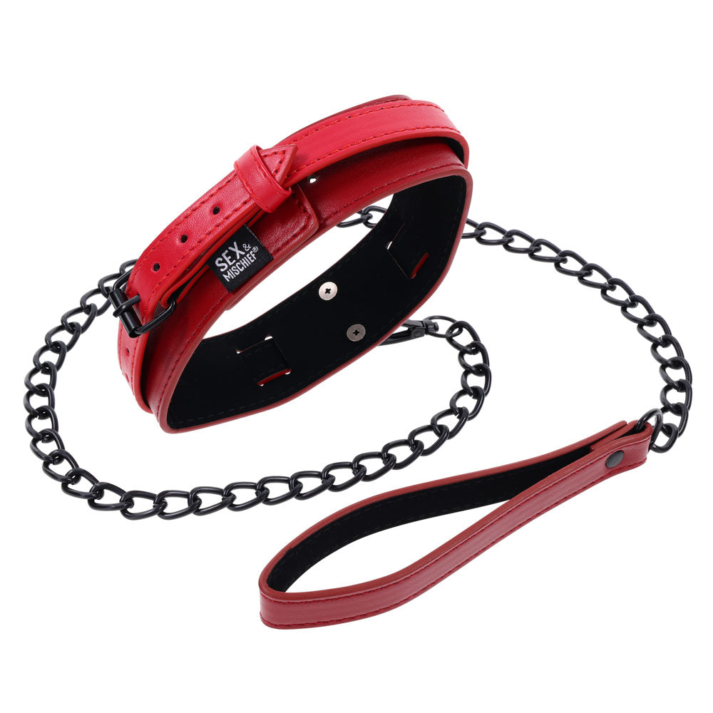 Sm Exs and Ohs Collar and Leash Neck Restraint > Bondage Gear > Collars