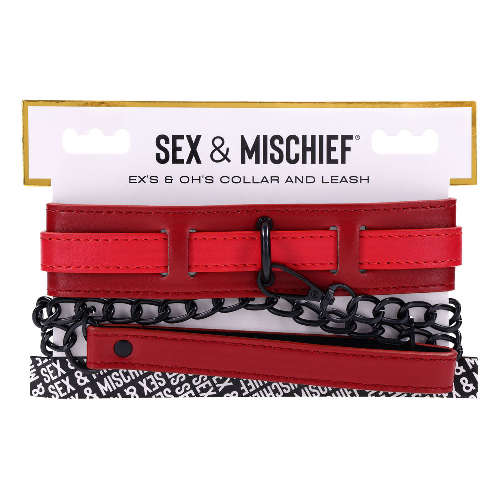 Sm Exs and Ohs Collar and Leash Neck Restraint > Bondage Gear > Collars