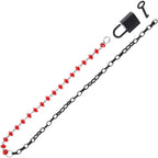 Sm Exs And Ohs Crystal Day Collar Black Collar Jewellery > Bondage Gear > Collars & Leashes