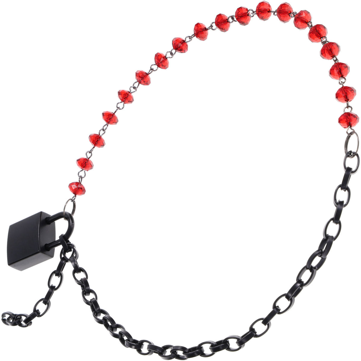 Sm Exs And Ohs Crystal Day Collar Black Collar Jewellery > Bondage Gear > Collars & Leashes