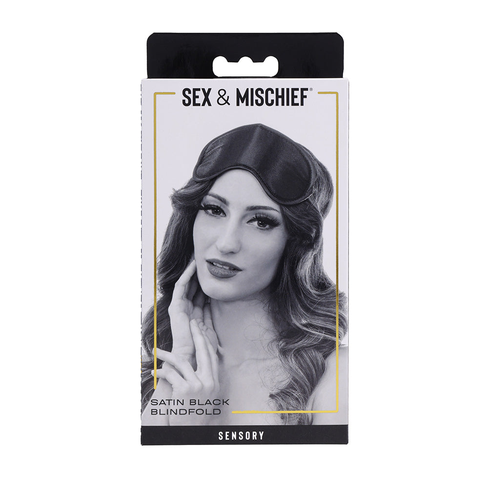 Sex & Mischief Satin Blindfold – Soft Comfortable Eye Mask > Bondage Gear > Blindfolds