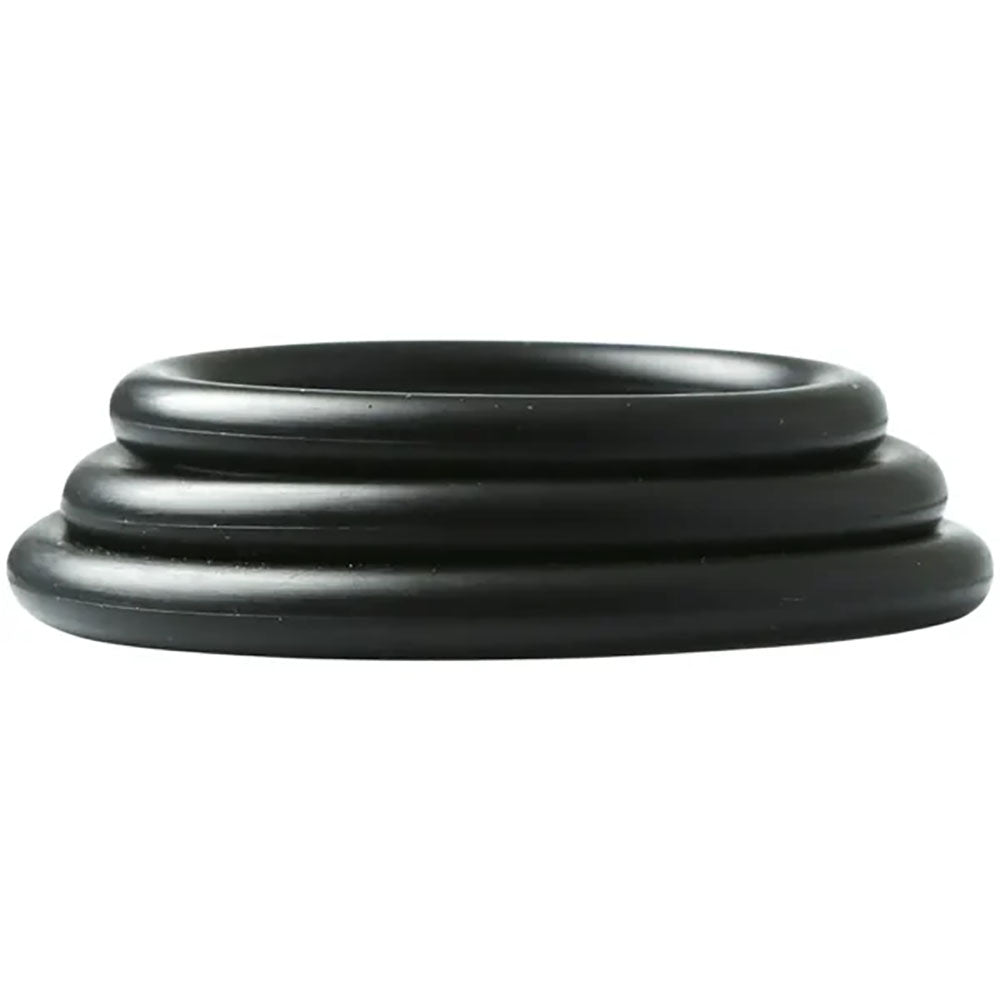 Sex and Mischief Nitrile Cock Ring Set 3 Pack for Enhanced Pleasure COCK RING Set