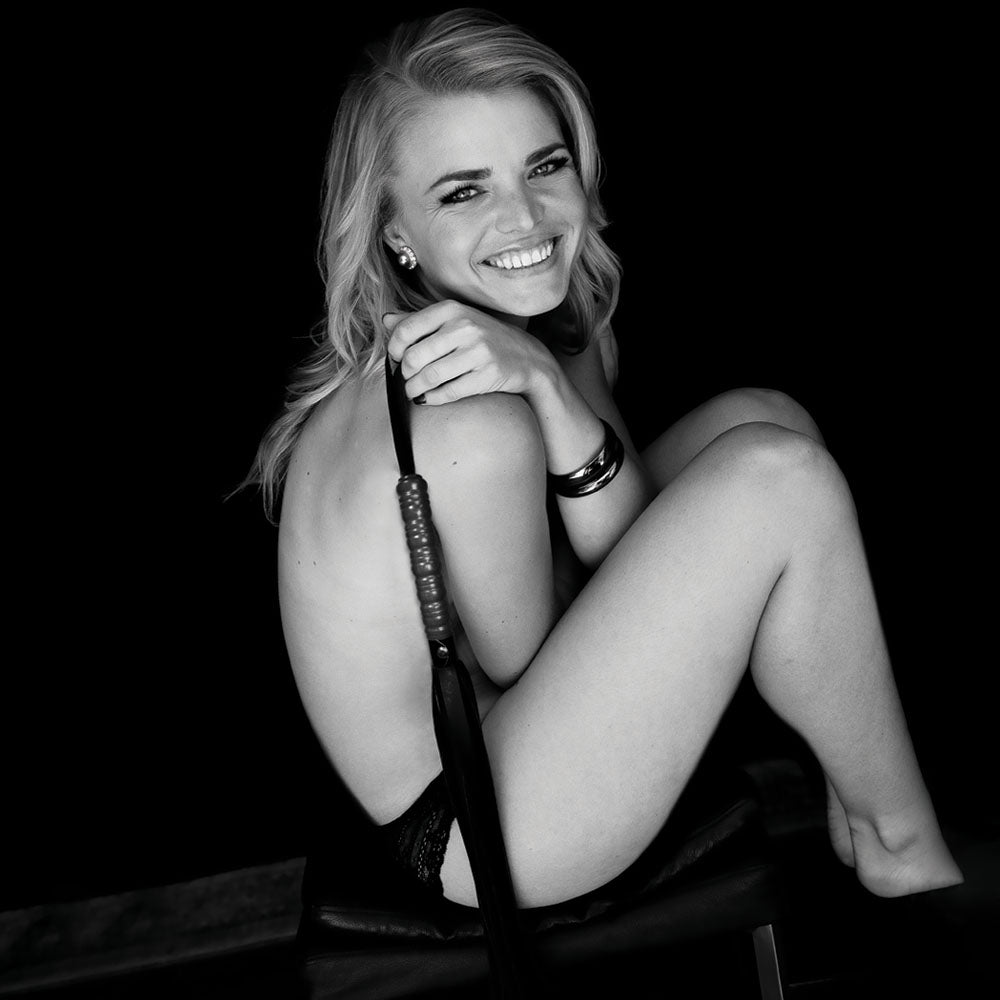 Sex and Mischief Mahogany Flogger for Intimate Adventures > Bondage Gear > Whips & Floggers