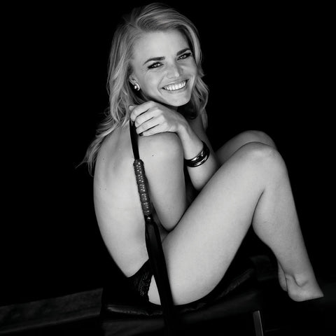 Sex and Mischief Mahogany Flogger for Intimate Adventures > Bondage Gear > Whips & Floggers