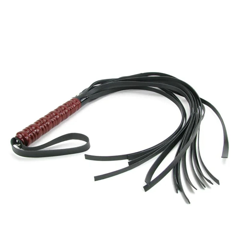 Sex and Mischief Mahogany Flogger for Intimate Use > Bondage Gear > Whips & Floggers