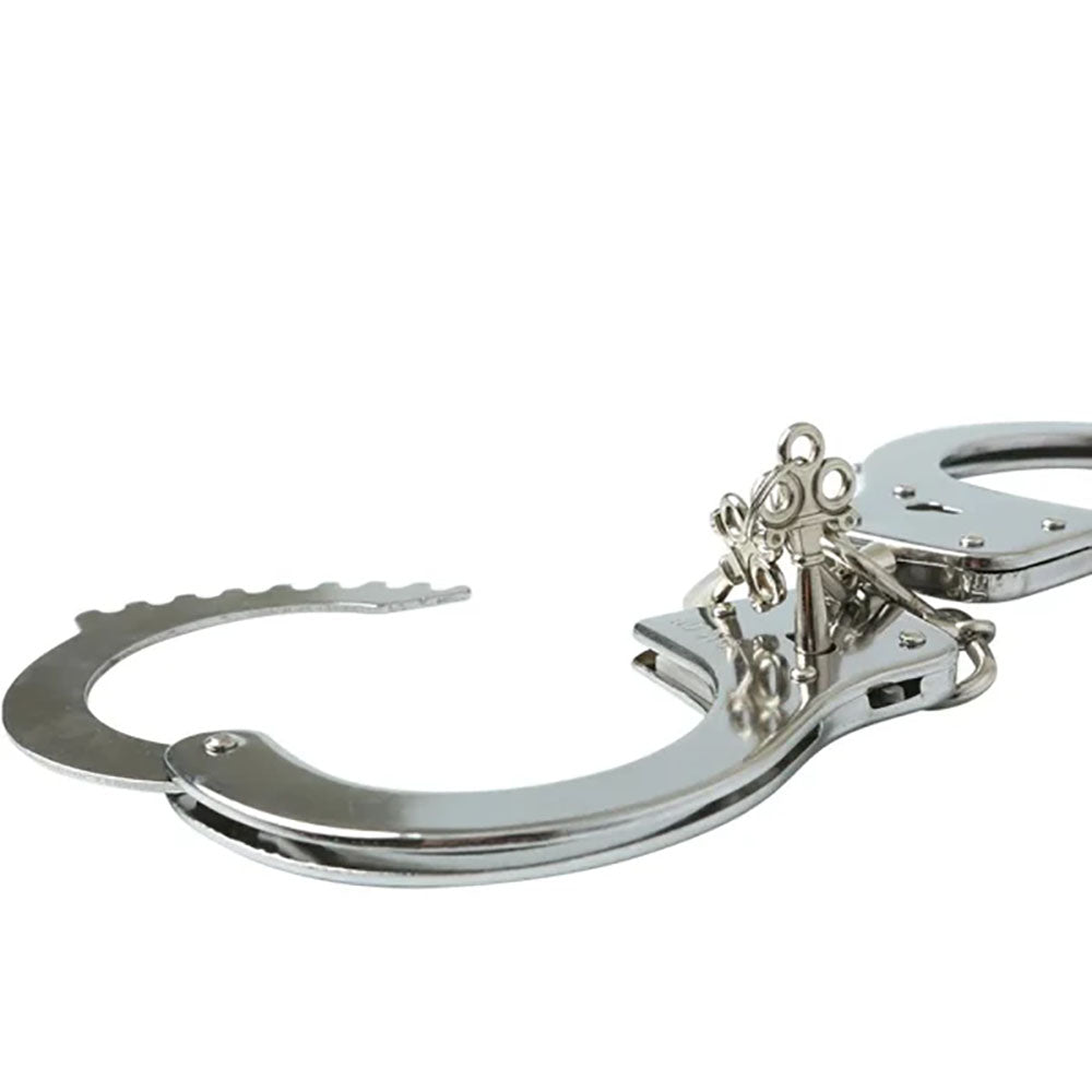 Sex and Mischief Metal Handcuffs for Light Bondage Play > Bondage Gear > Restraints