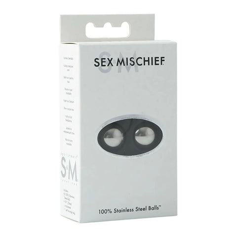 Sex & Mischief 100% Stainless Steel Balls 1.5 Inch Ben Wa Balls > Sex Toys For Ladies > Kegel Exercise
