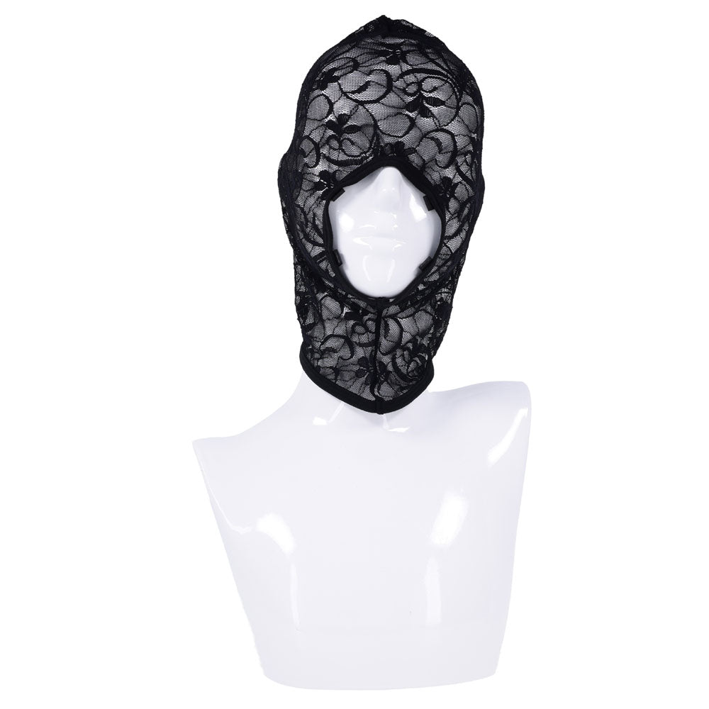 Lace Hush Hood Sheer Erotic Mask > Bondage Gear > Bondage Hoods