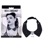 Heartbound Lace Day Collar with Silver Heart Lock > Clothes > Womens Leather