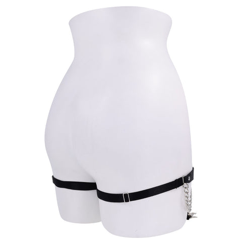 Sportsheets Chain Lace Garters Adjustable Fit Adult Accessory Lingerie & Sexy Apparel