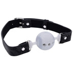Lace Silicone Breathable Ball Gag – Soft Silicone Mouthpiece with Breathable Design Bondage Accessory > Bondage Gear > Gags and Bits